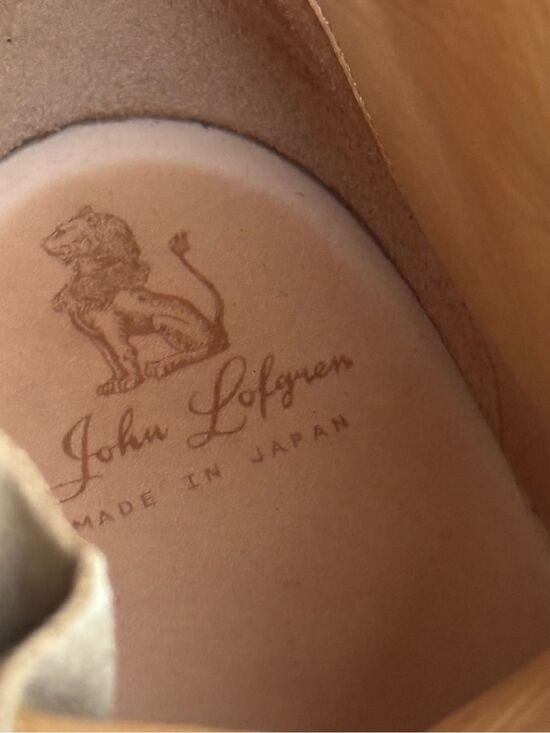 John Lofgren Sahara Boots in Khaki Japanese Suede 12